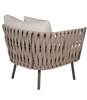 EDEN – Aluminum woven armchair - Image 3