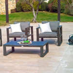 BELLUNO – Aluminum Armchair