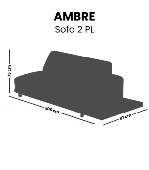 AMBRE - Ensemble de canapés 2 et 3 places en teck massif – Image 5