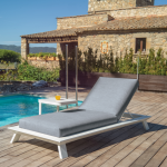 NEVERLAND – Tumbona de aluminio y tela Agora