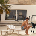 SPRITZ - Stackable sun lounger