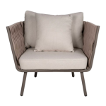 EDEN – Aluminum woven armchair