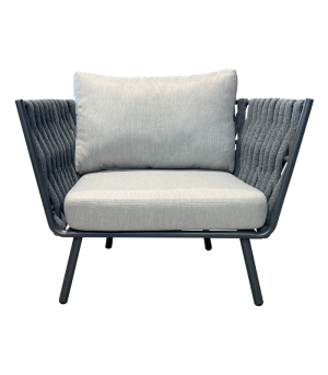 EDEN – Aluminum woven armchair - Image 4