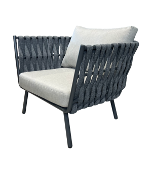EDEN – Aluminum woven armchair - Image 5
