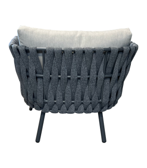 EDEN – Aluminum woven armchair - Image 6