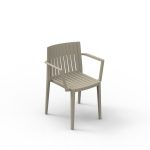 SPRITZ - Outdoor chair with armrests