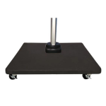 BASE FOR OFFSET SUNSHADE 90KG - Base with 4 Wheels for Offset Sunshade