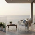 GYPSY - Outdoor Armchair aluminium/rope