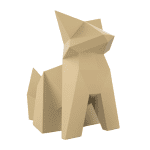 ORIGAMI Kitsune & Kokitsune - Traditional Japanese decoration