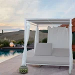 OCEAN - Agora Aluminum and Fabric Daybed