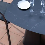 LA ROUTE - Rectangular Aluminum and Ceramic Table