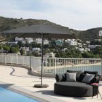 PALAU - Pare-soleil avec housse d'hivernage