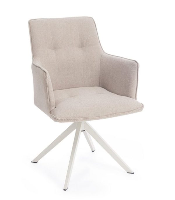 INCA - Chaise de salle à manger pivotante Skagen