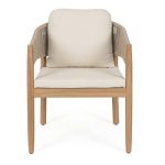 TAHITI – Wood & Rope Dining Armchair