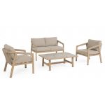 CUBA COLLECTION – 4-Piece Lounge Set