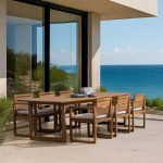 COLECCIÓN AMALFI - Comedor de 6 Plazas en Madera de Acacia FSC