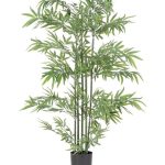 VEGETAL - Planta artificial de bambú con maceta H150