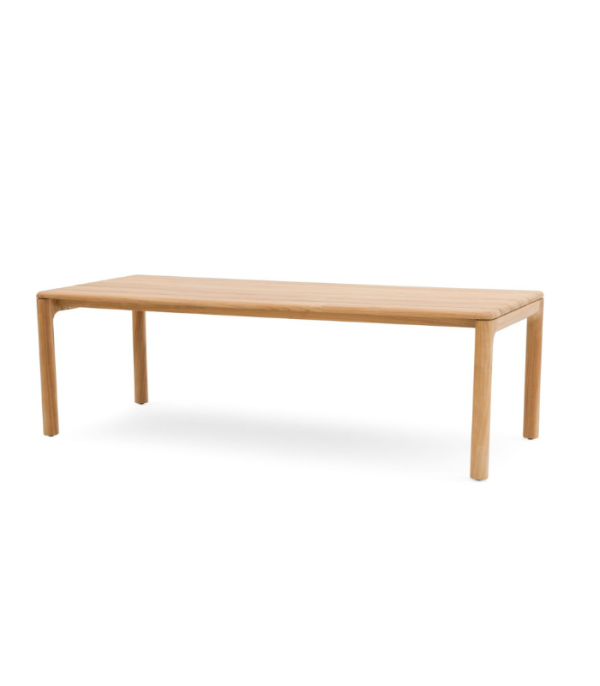 ARUNA - Table de salle à manger rectangulaire en teck 240cm