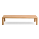 ARUNA – Rectangular teak coffee table 180cm