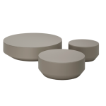 VELA – Round outdoor coffee table