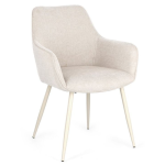 CORA - Silla de comedor con reposabrazos para interior