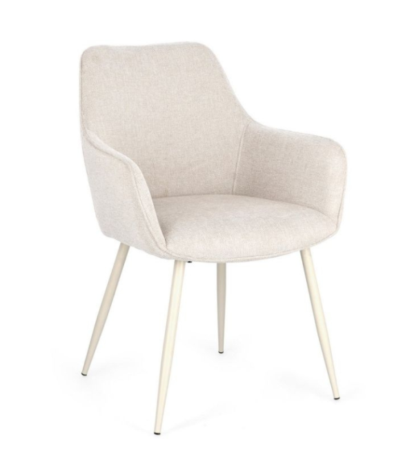 CORA – Dining chair with armrests indoor