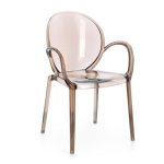 CAMILLA – Translucent polycarbonate chair indoor