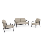 GIGLIO – Outdoor Lounge Set (3-Piece Set)