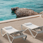 LOVE - Bain de soleil d'extérieur empilable