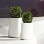 ULM - Jardinera alta de diseño cilíndrico