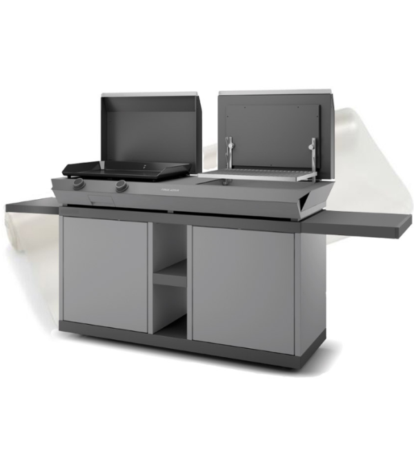 COMBI – Closed trolley module with wheels for griddle