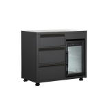 BONNIE - Module de cuisine extérieure avec réfrigérateur 51L