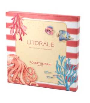 LITORALE – Set 2 Piatti Frutta - Image 2